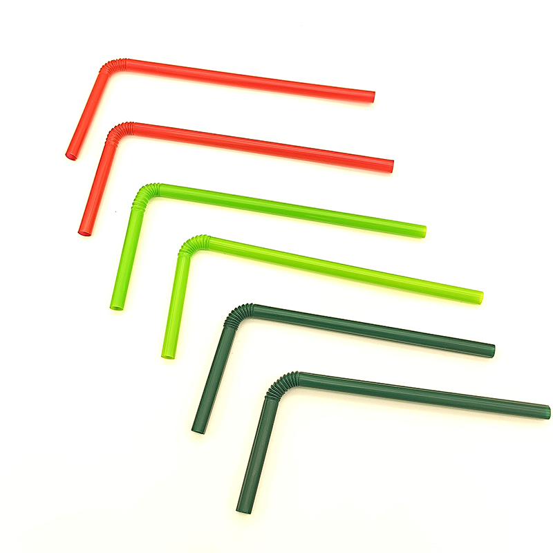 Art Disposable 255mm Plastic Straws Bending Modeling Straws Creative Straws