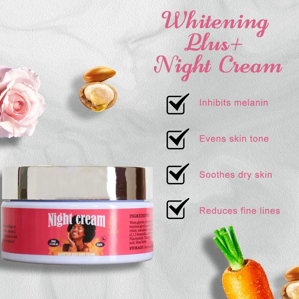 High Quality Whitening Moisturizing Skin Body Lotion Serum Oil Night Cream Custom Whitening Skincare Set