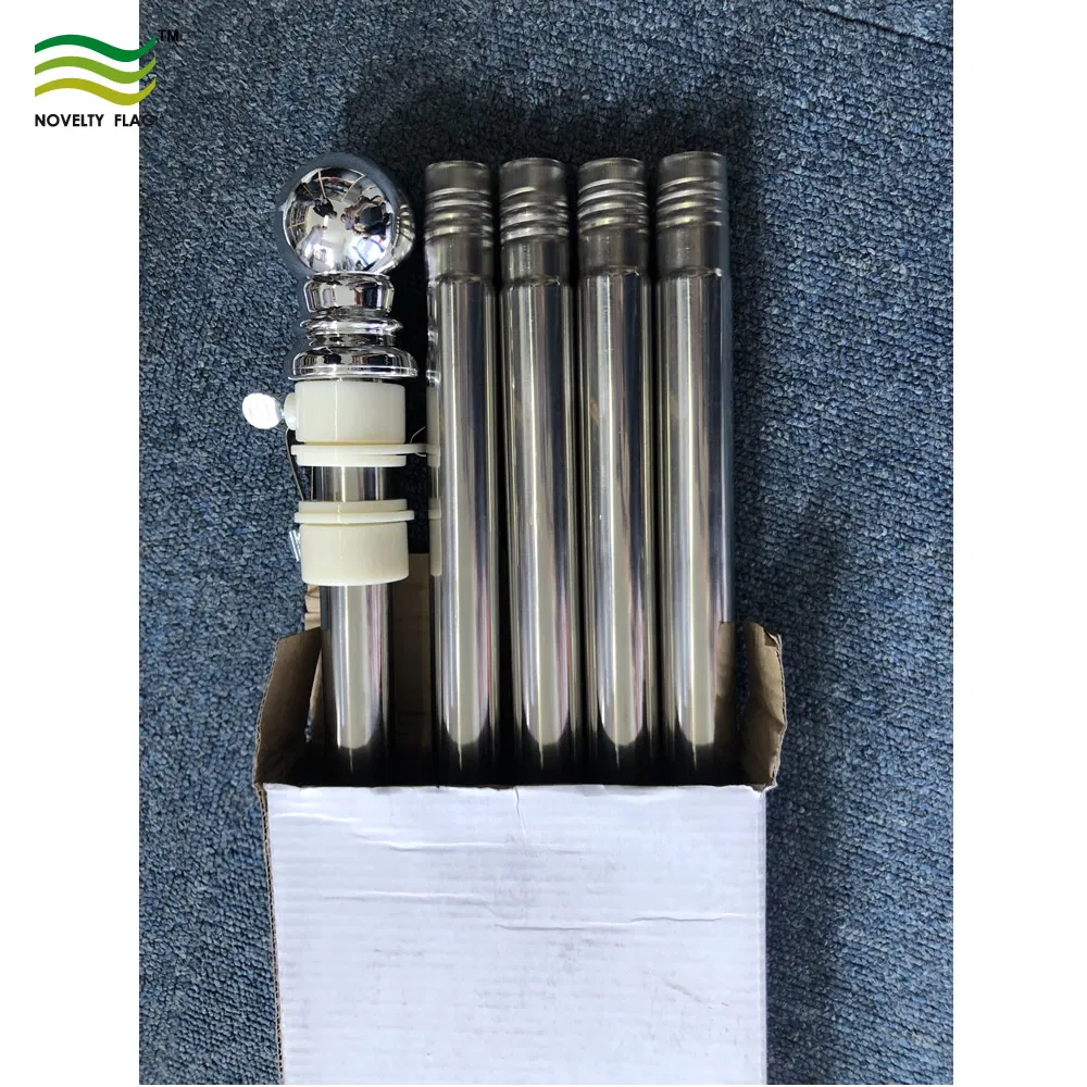 Economy Wall Flag Pole Kit Stainless Steel Flagpole