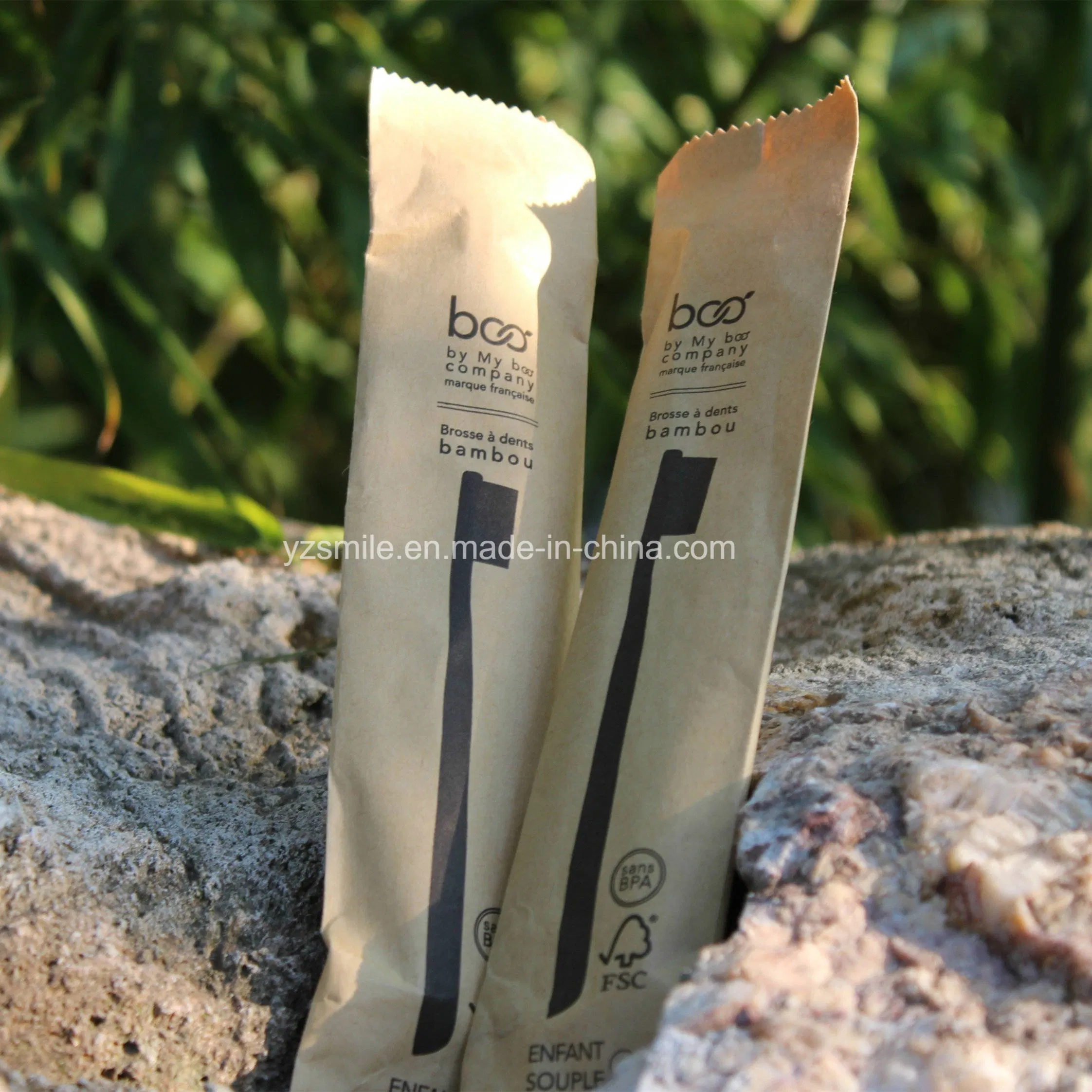 Luxury Hotel Dental Set Eco Bamboo Tooth Brush