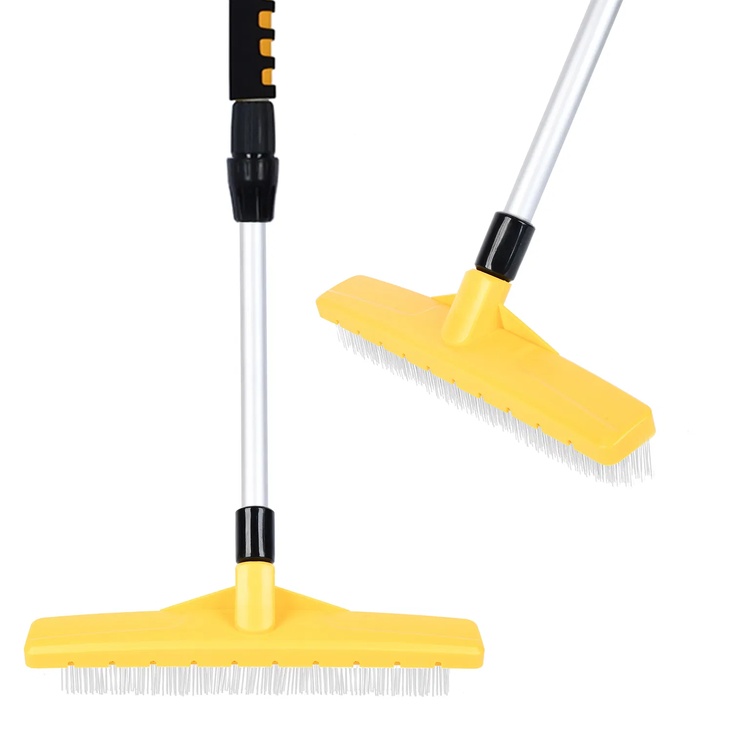 Telescopic Durable Water Flow Cleaning Brush with 10 Holes Water Through for Car Washing