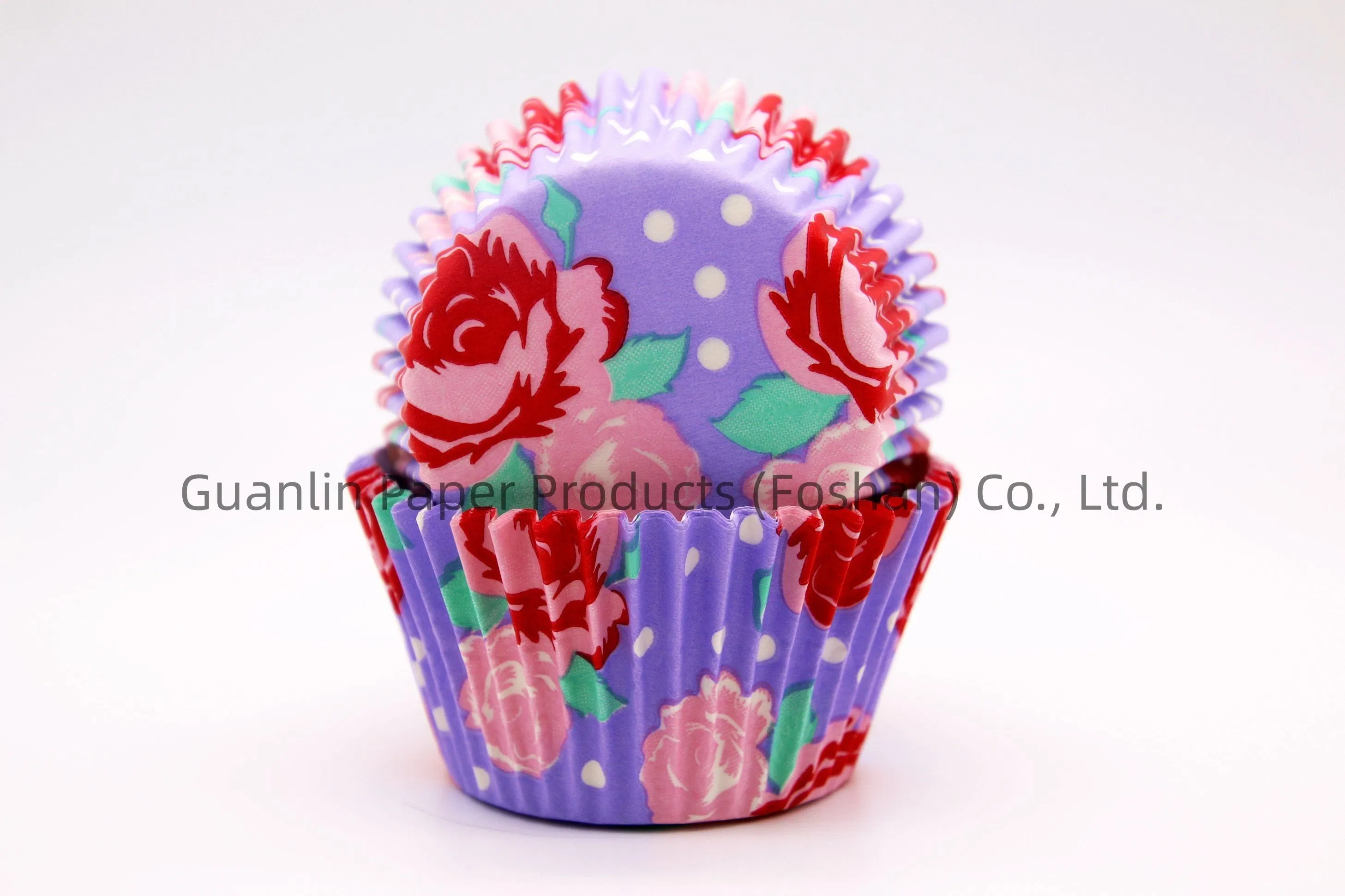 Disposable Wholesale Cupcake Cases Colorful Designs OEM Manufacturer