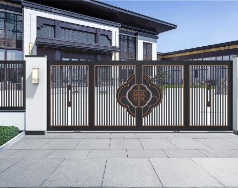 Metal Window Durable Aluminum Artistic Door for Enhanced Home Security