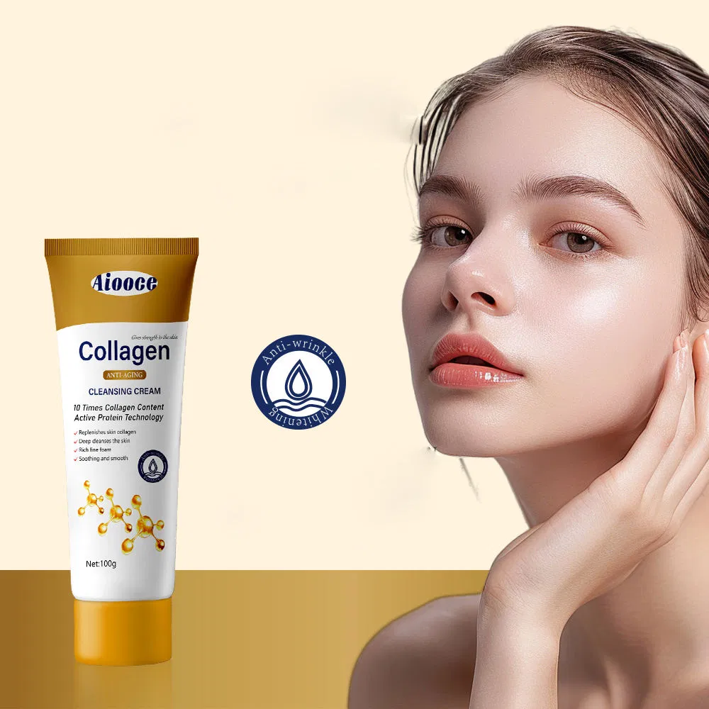 Aiooce Oil Control Collagen Whitening Facial Cleanser