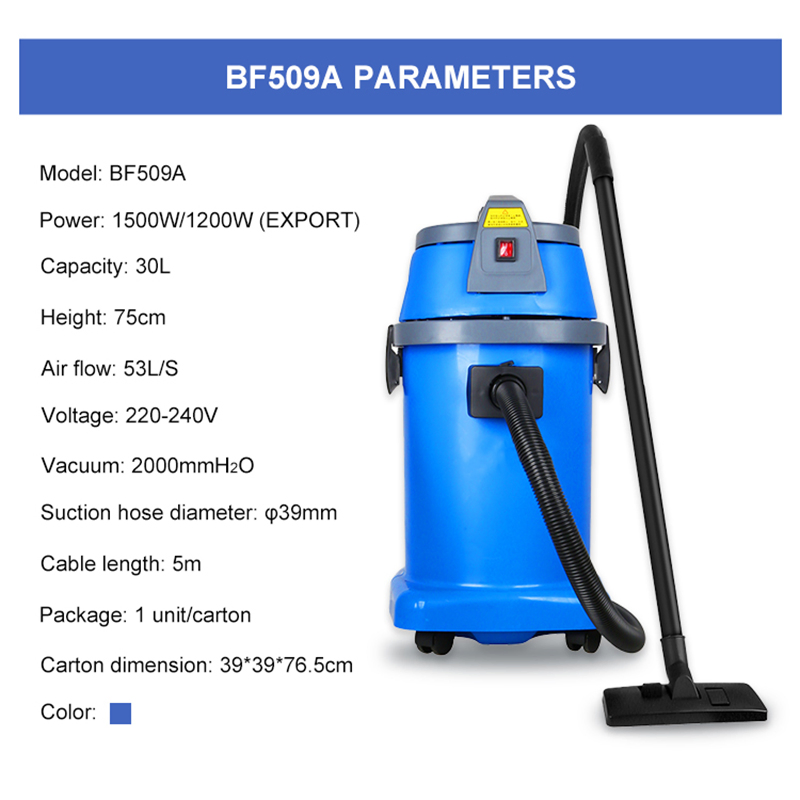 Wet/Dry Vacuum Cleaner for Car Wash Special Industrial Factory Cleaning Machine