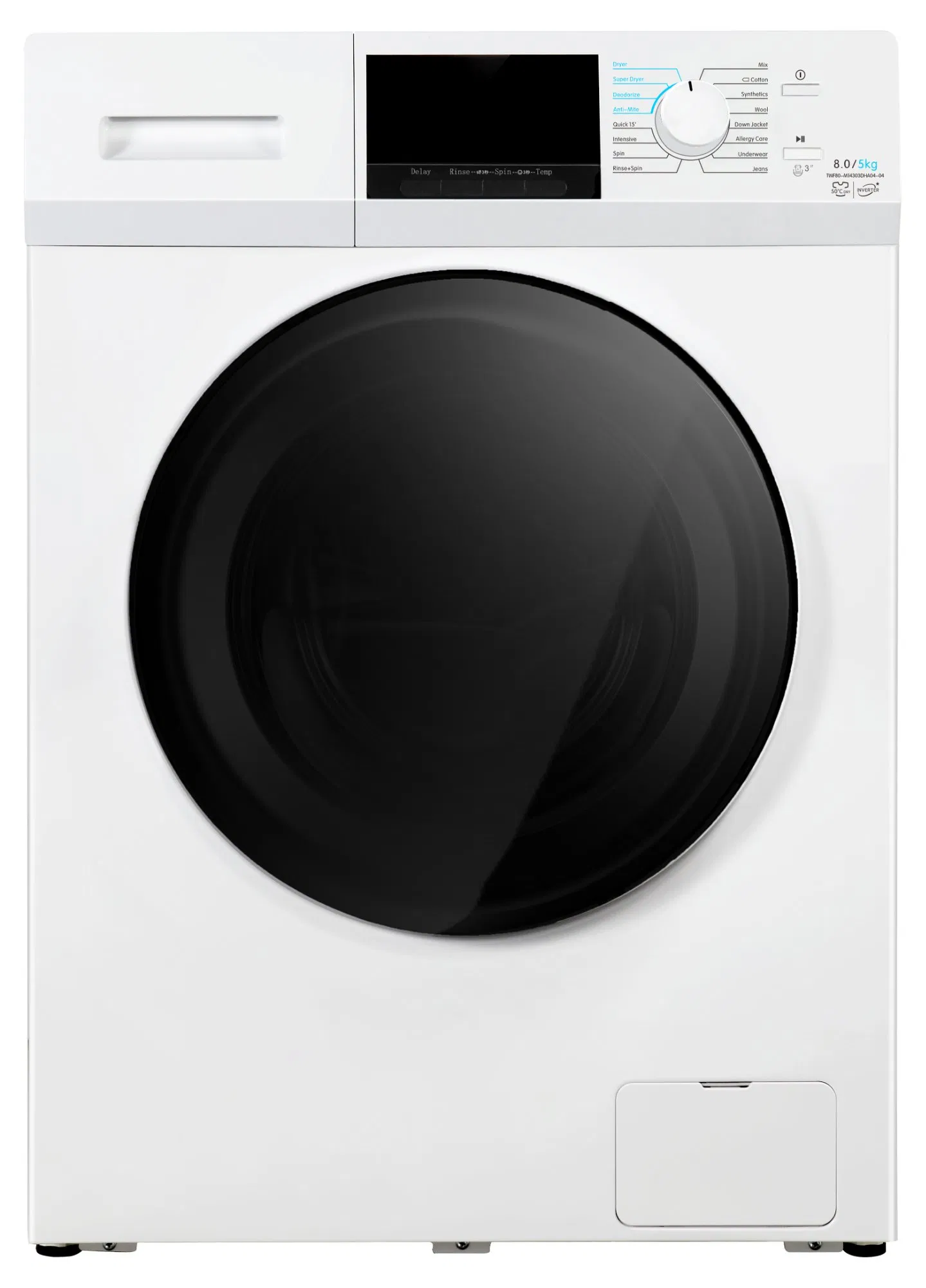 9kg Front Loading Inverter Motor LED Front Load Washing Machine