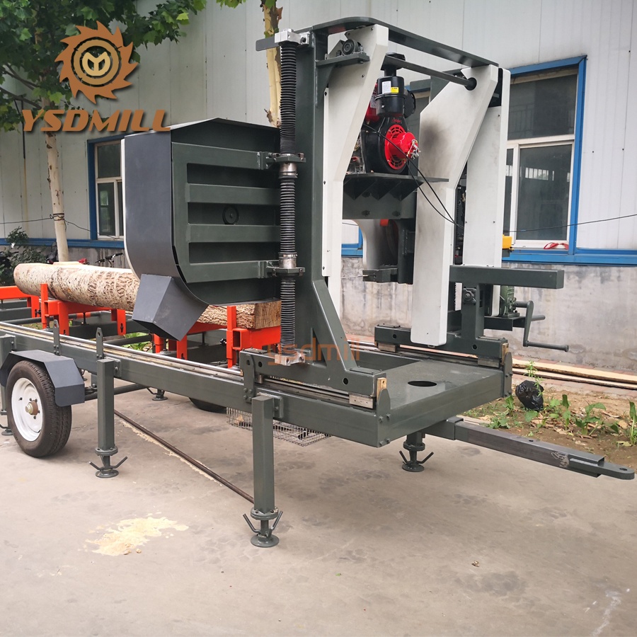 Пилорама ленточная автоматическая портативная