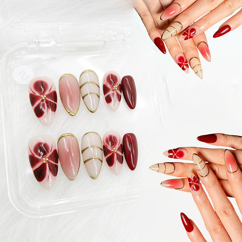 100% Handcrafted Luxury Nail Art Designs