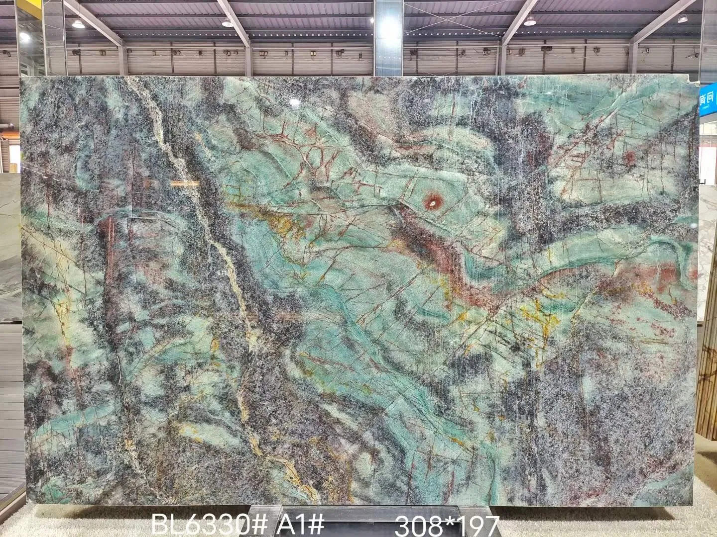 Luxury Stone Green Granite Home Decoration Background Wall