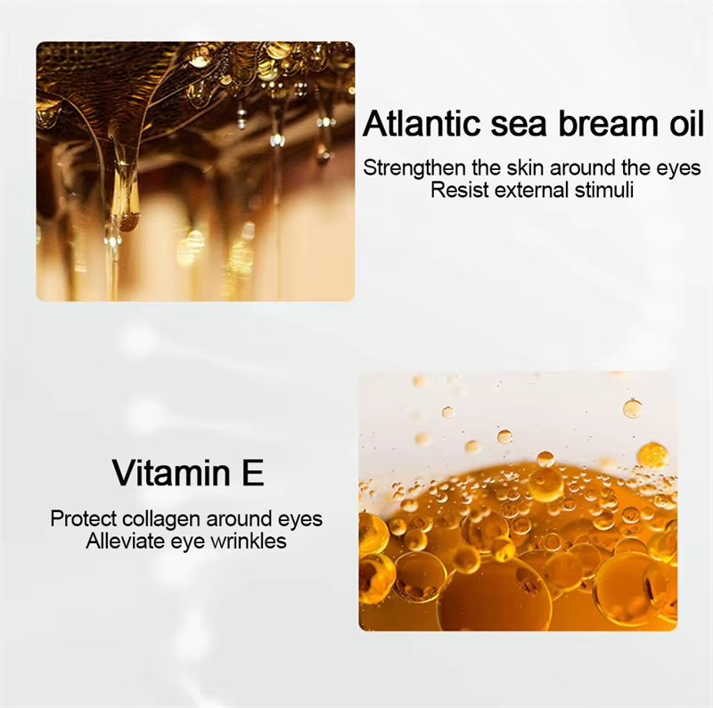 Hot Sale Cosmetics Electric Under Dark Circle Organic Caviar Gold Eye Cream Firming Wrinkle Repairing Eye Cream
