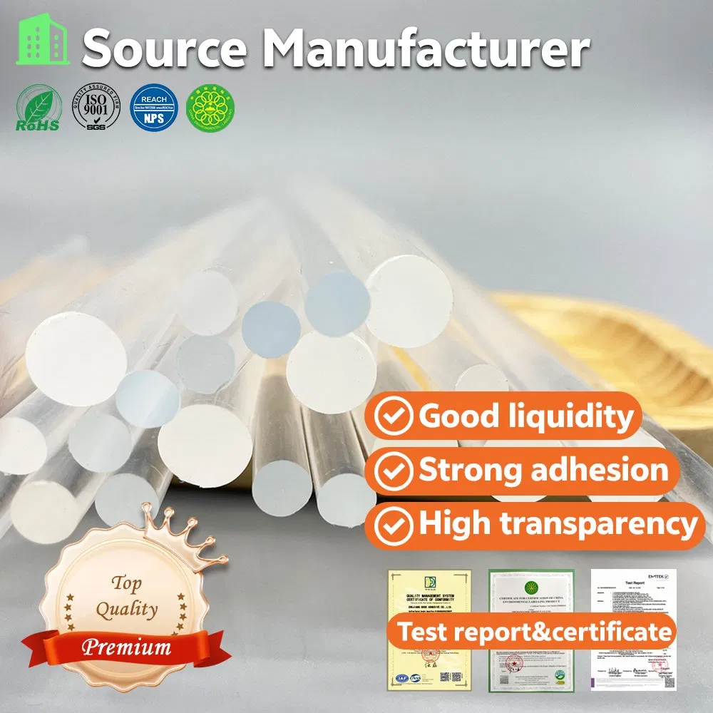 Прозрачные термоклеевые стержни для DIY и упаковки