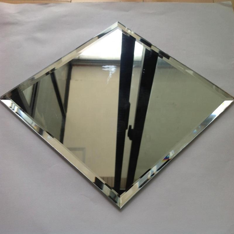 Glass Supplier Clear Edge Beveled Mirror for Decorative Wall Bathroom Vanity