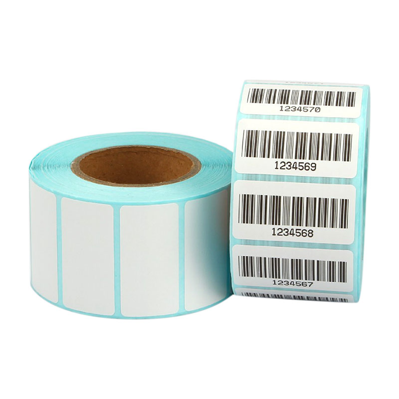 Versatile Removable Glue Thermal Adhesive Barcode Labels for Packaging