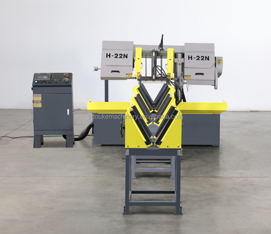 Ленточная пила по металлу промышленная горизонтальная H1-22N