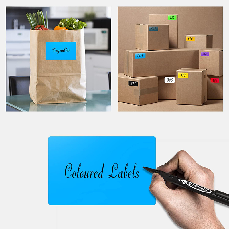 High Quality Business Waterproof Package Sticker Custom Direct Thermal Adhesive Sticker