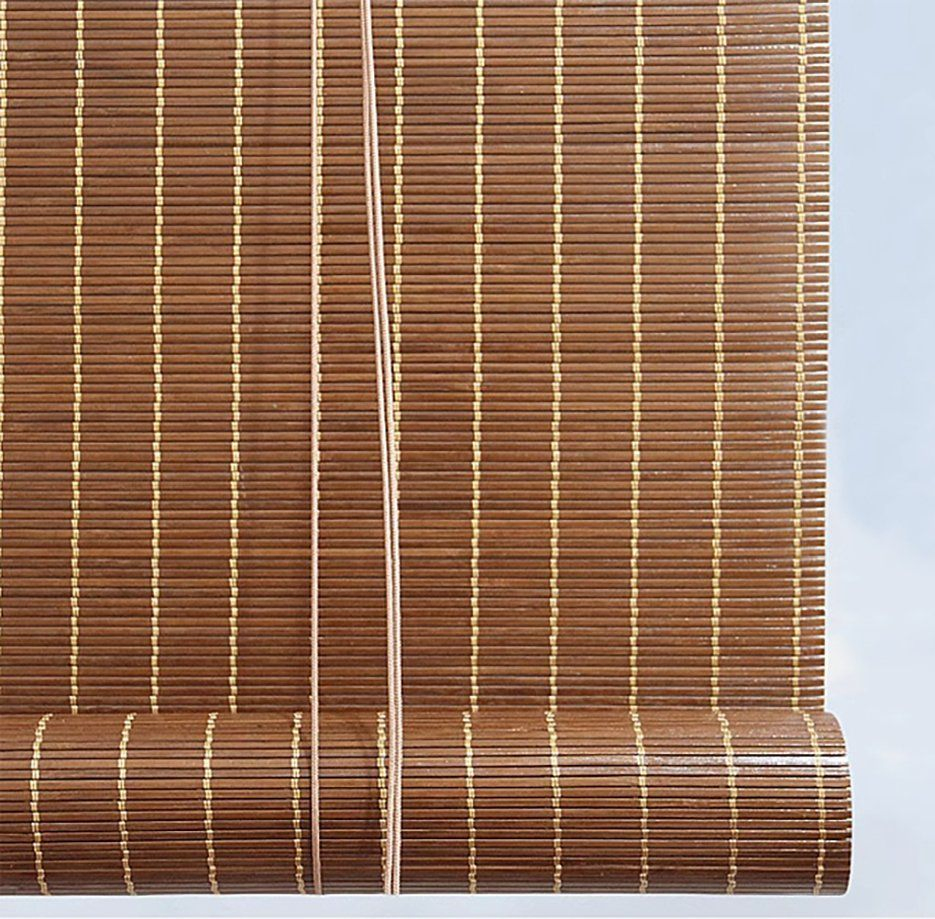 Wholesale Customized Natural Rolling Bamboo Blinds Cordless or Cord Good Quality Blinds