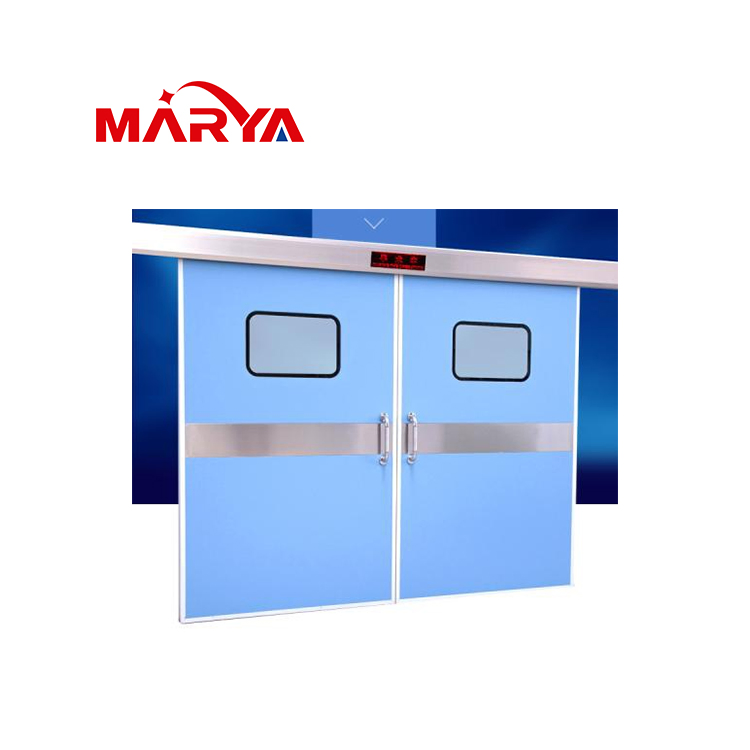 Marya Glass Emergency Eixt Door for safety in Prefabricated Cleanroom and Laboratory