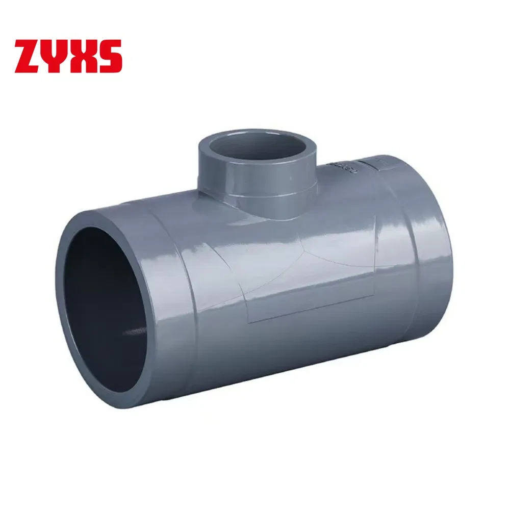 Pressure Resistant CPVC Pipe Reducing Tee with Long Service Life