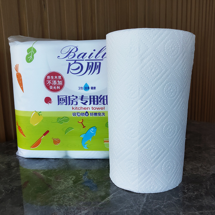 Popular Kitchen Paper Good Oil Absorption Soft Kitchen Cleaning Wipes