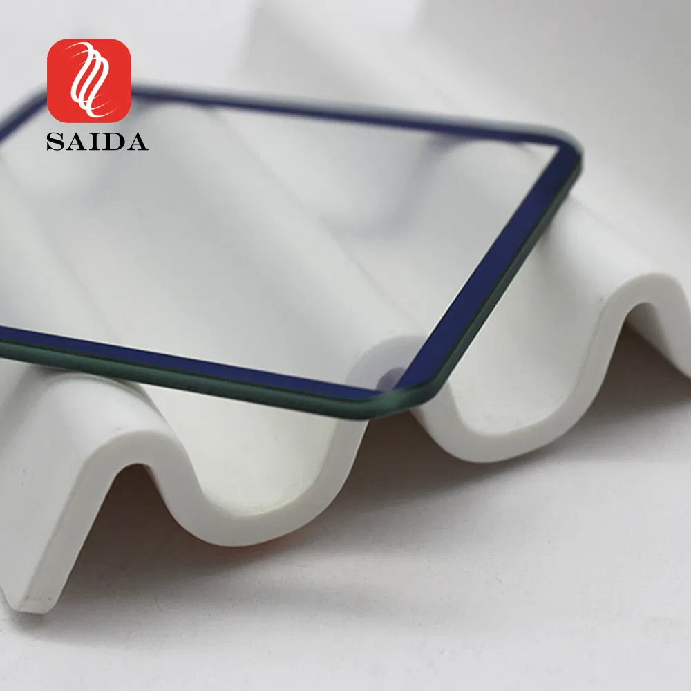 Customized High Quality 0.4mm-2mm Ar Anti-Reflective Coating on Double Size Transmittance Over 98% Tempered Glass for LCD Display Cover Glass