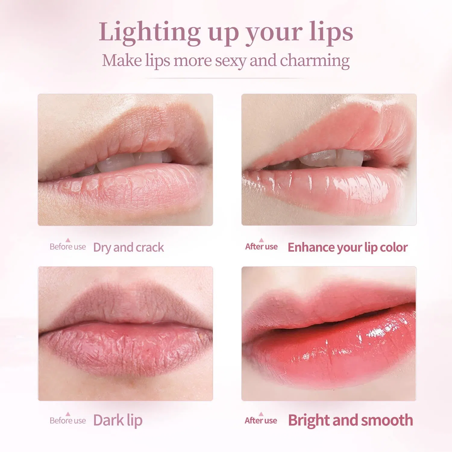 Moisturizing and Removing Dead Skin Collagen Lip Mask Suitable for Dry Lips