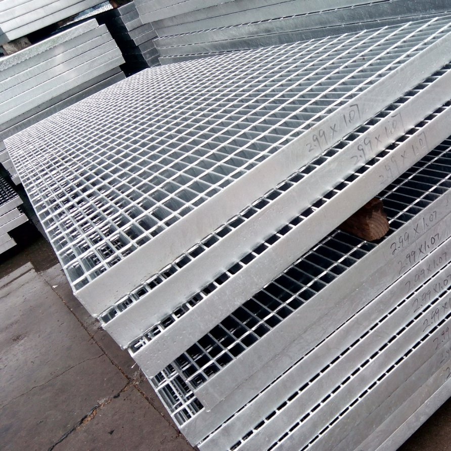 Serrated Stainless Steel or Galvanized Steel Bar Grating Steel Grid for Floor Walkway and Drain Cover