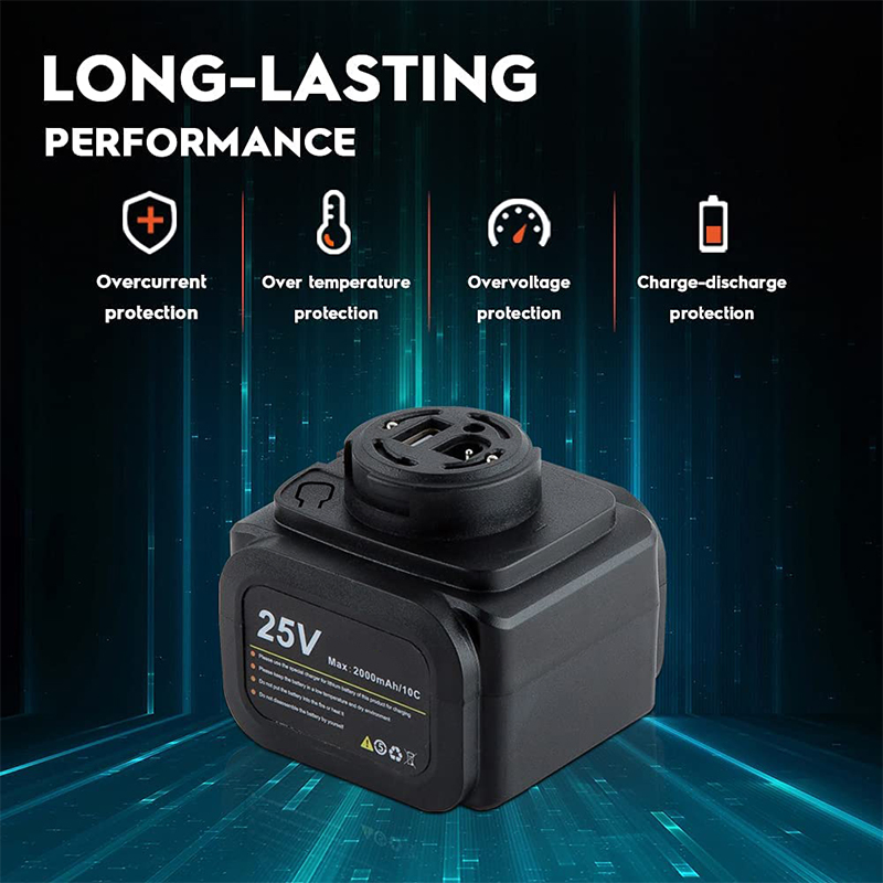 Аккумуляторная секаторная ножница 25V 2.0 Ah Li-ion