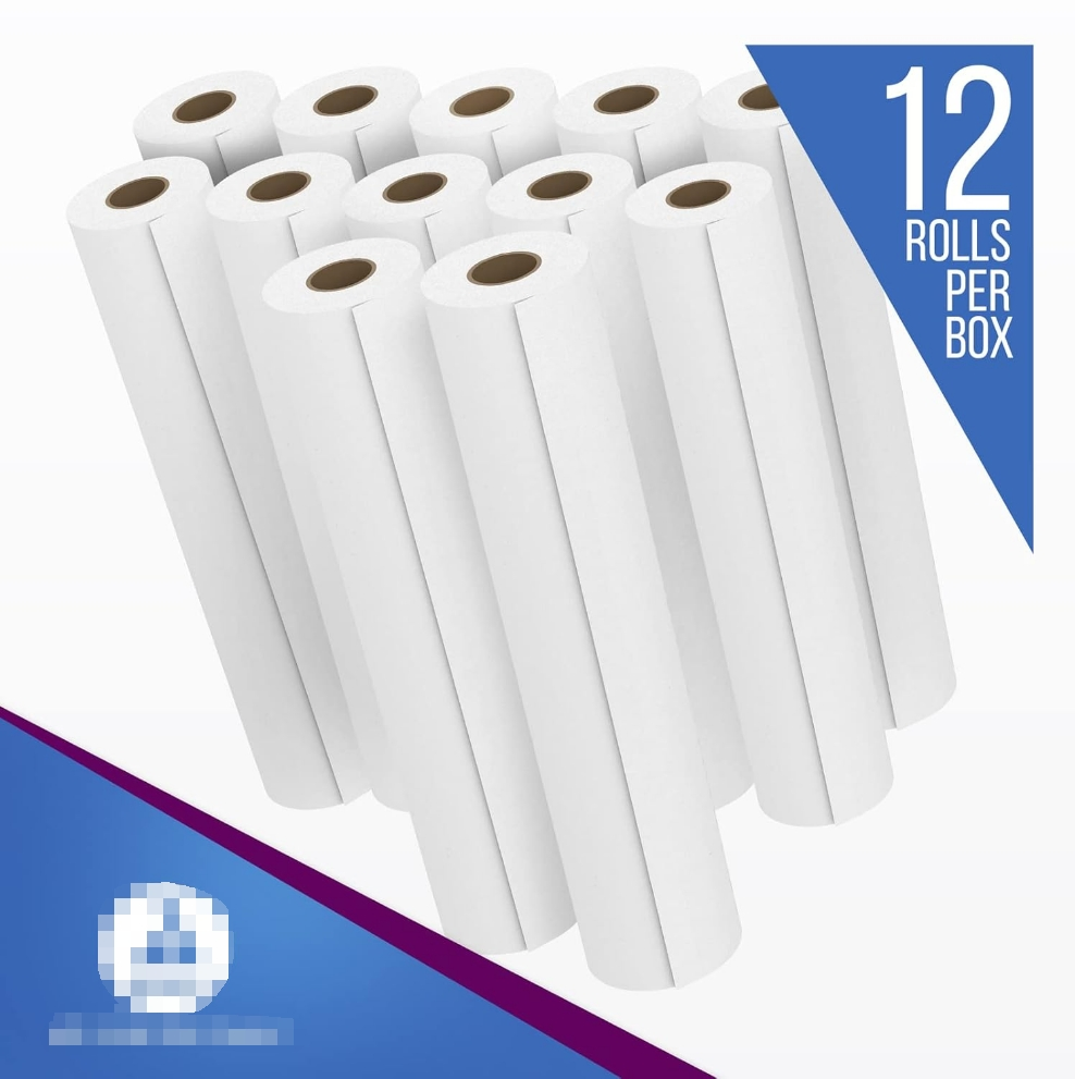 ISO Quality Custom Packaging Factory Direct Selling 1ply Disposable Couch Cover and 2ply Bed Sheet Roll