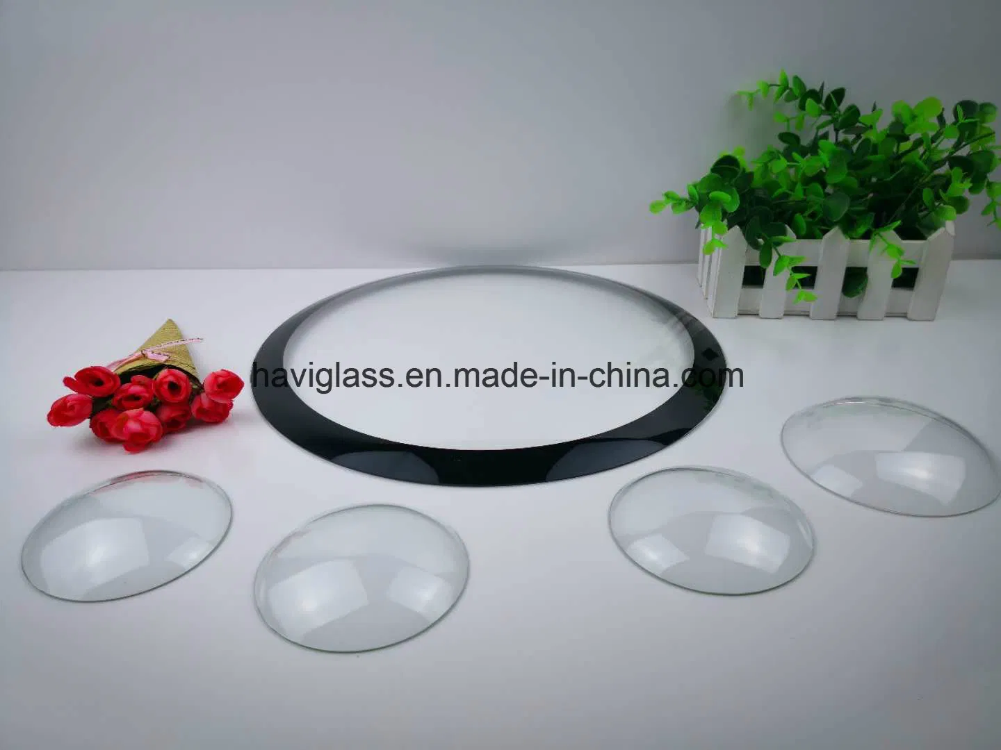 2019 Factory Wholesale Round Convex Clock Glass, Clock Glass Face, Glass Dome for Clock