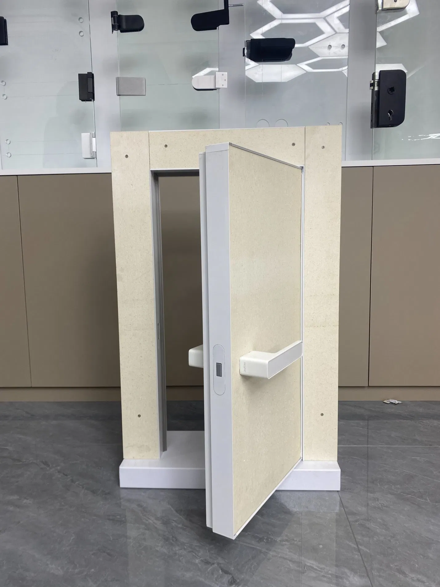 Modern Design Wholesale Concealed Secret Wood Invisible Door Interior Hidden Framless Door