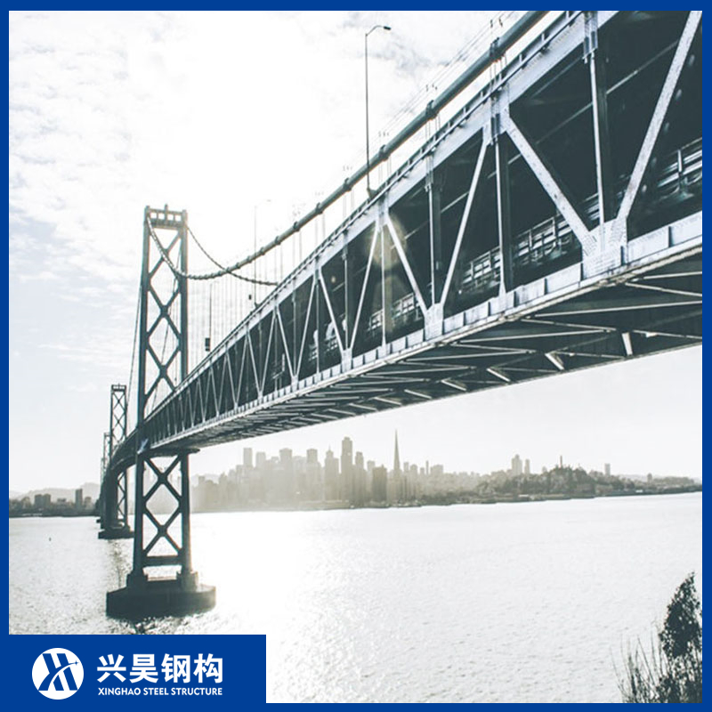 Large Span Steel Structure Arch Bridge Prefabricated Heavy-Duty Steel Bridge for Highway and River Use