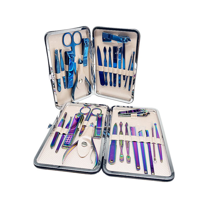 SSS 15-Piece Nail Clipper Set Manicure Pedicure Large Size Eagle Pliers Eyebrow Clipper Gift Beauty Set