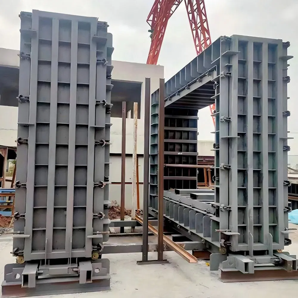 Durable Rectangular Steel Formwork Concrete Box Culvert Mould High Quality Moulds