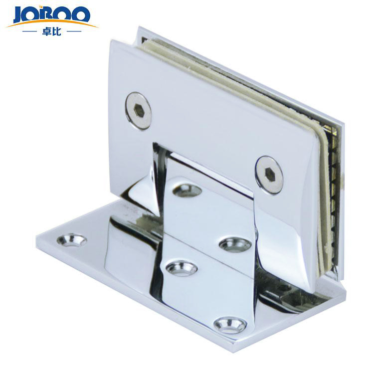 Door Handle with Foot Round Fittings Glass Shower Clamp