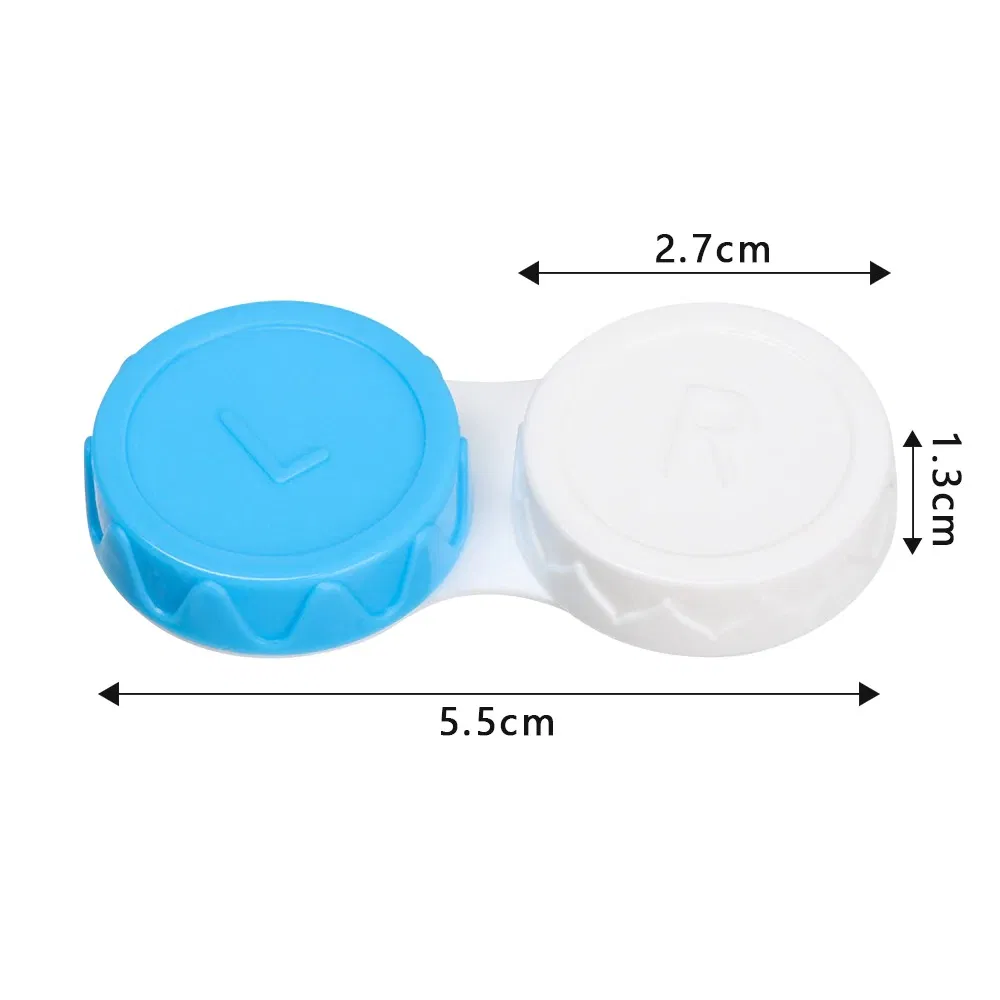 20 PCS Glasses Cosmetic Contact Lenses Box Contact Lens Case for Eyes Travel Kit Holder Container Travel Accessories Wholesale
