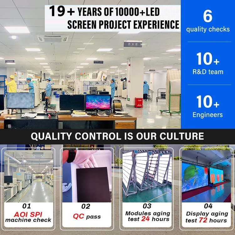 Advertising Waterproof Full Color Rental Indoor Video Wall Screen LED Display for Stage