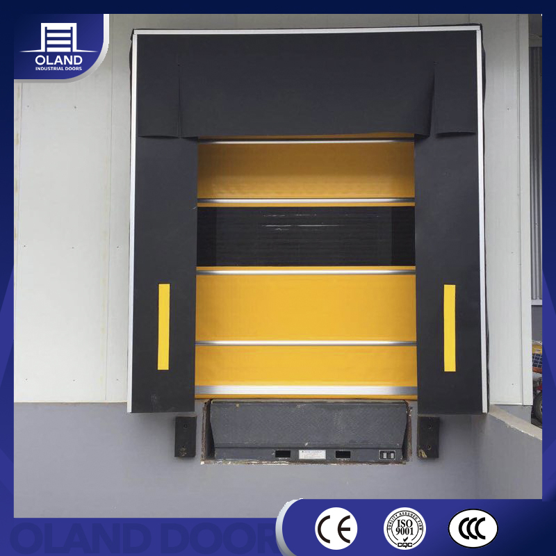 Manufacture Retractable Inflatable Sponge Cushion Inflated Insulated Dock Seal Dock Shelter for Room Storage Dock Warehouse Loading Area Container Logistics