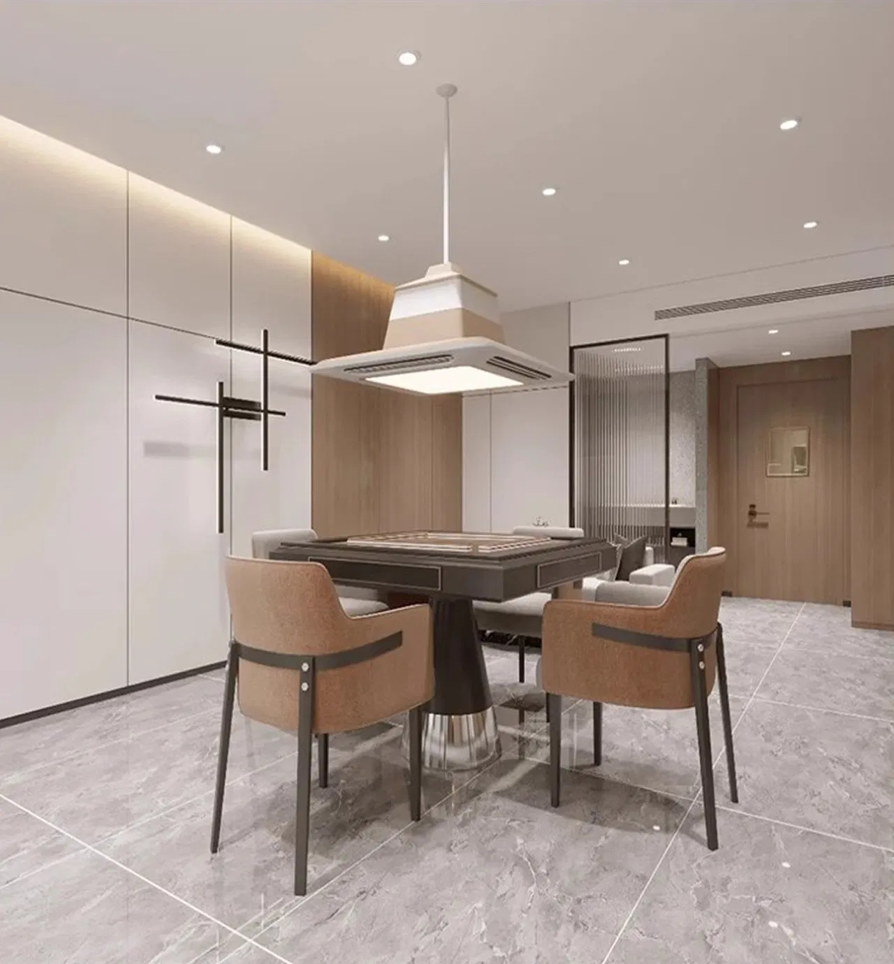 Building Material Home Decoration WPC Wall Panel Fire Resistant