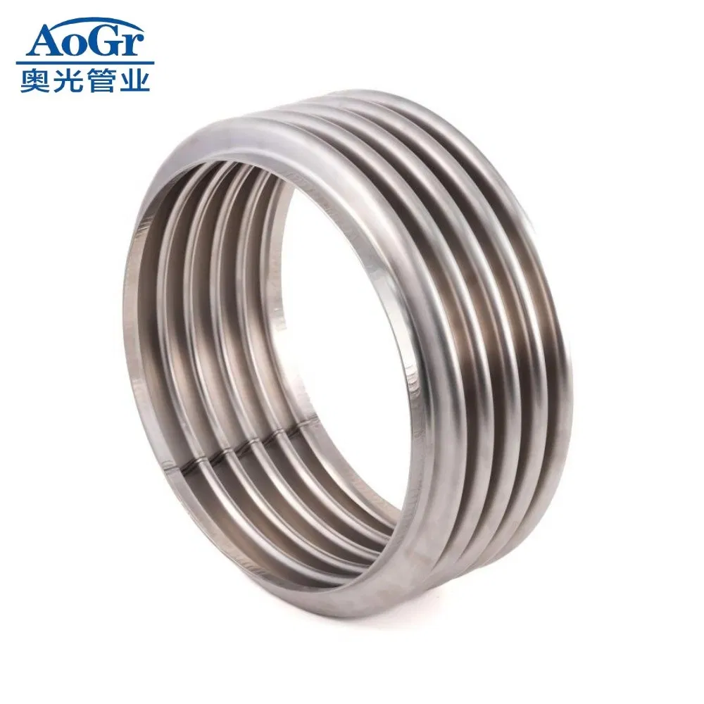 304/321/316L Stainless Steel Flexible Corrugated Metal Bellows for Expansion Joint Used in Industrial Fluid Pipeline as Pipe Joint