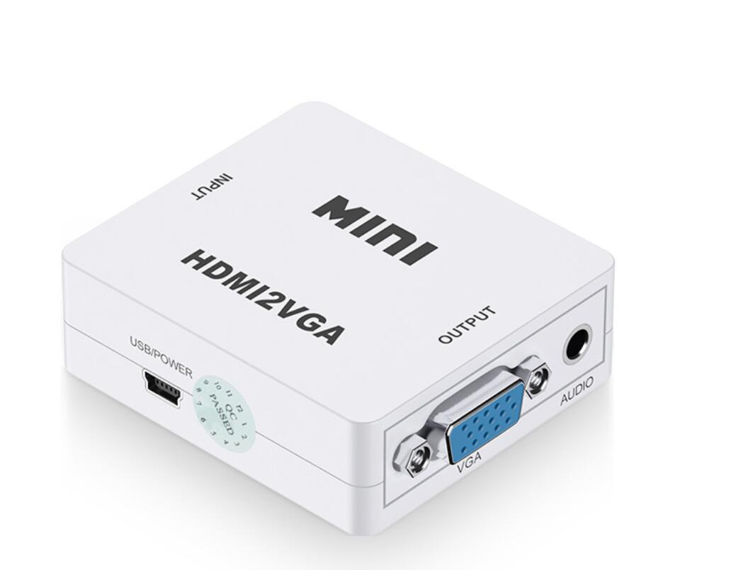 Конвертер HDMI в VGA с аудио 1080P/4K