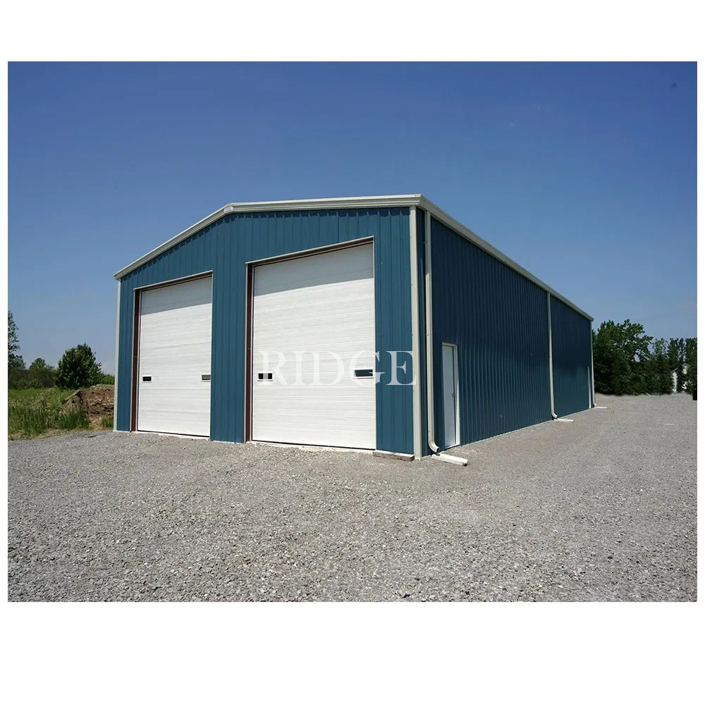 Q235 Wallboard Ridge Sandwich Panel Building Steel Structure Workshop Shed