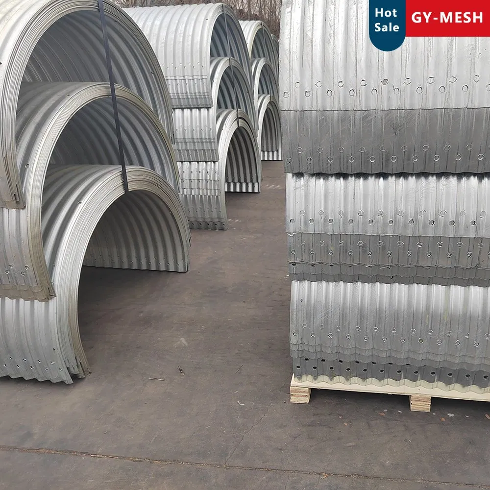 Galvanized Corrugated Steel Pipe Culvert Factory Price