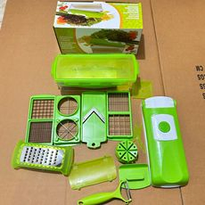 Multi-Functional Kitchen Multi-Functional Vegetable Cutter 14PC Slicer Potato Salad Rub Wire Cutter