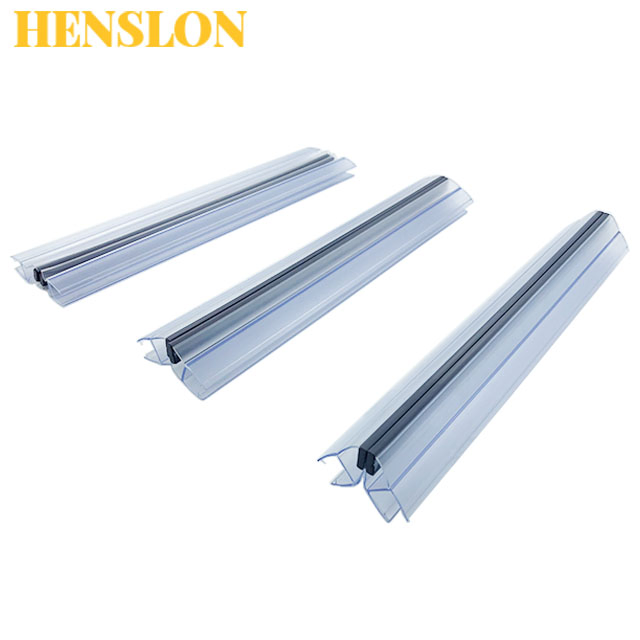 Magnetic 2.2meter PVC Bathroom Shower Room Door Sealing Rubber for 10mm