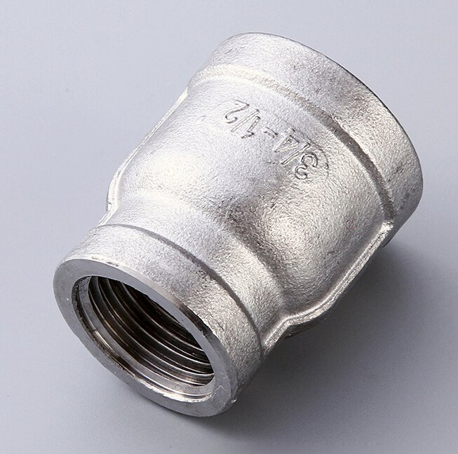 Stainless Steel Female Thread Fitting Coupling Reducer Socket Banded