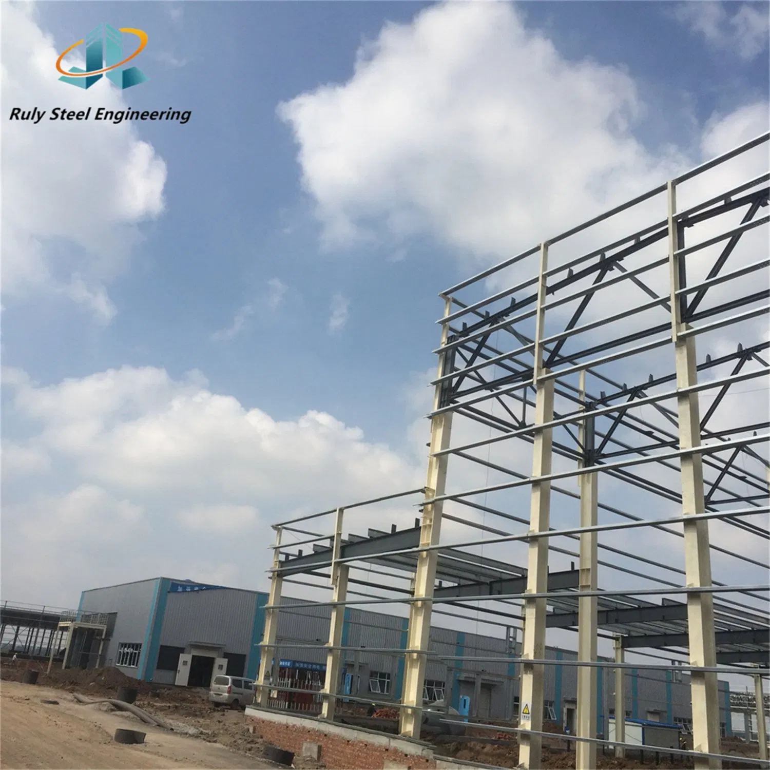 Earthquake Resistance Used for Industrial Buildings Steel Structure Prefabricated Warehouse