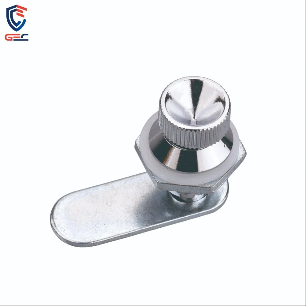 Cabinet Threaded Metal Keyless Latch Cam Lock with Round Knob