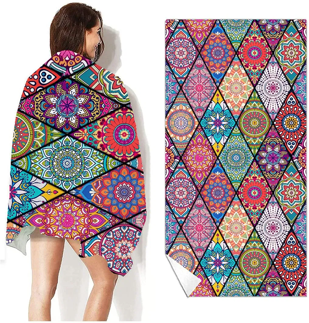Custom Microfiber Beach Towels with Quick Dry Technology