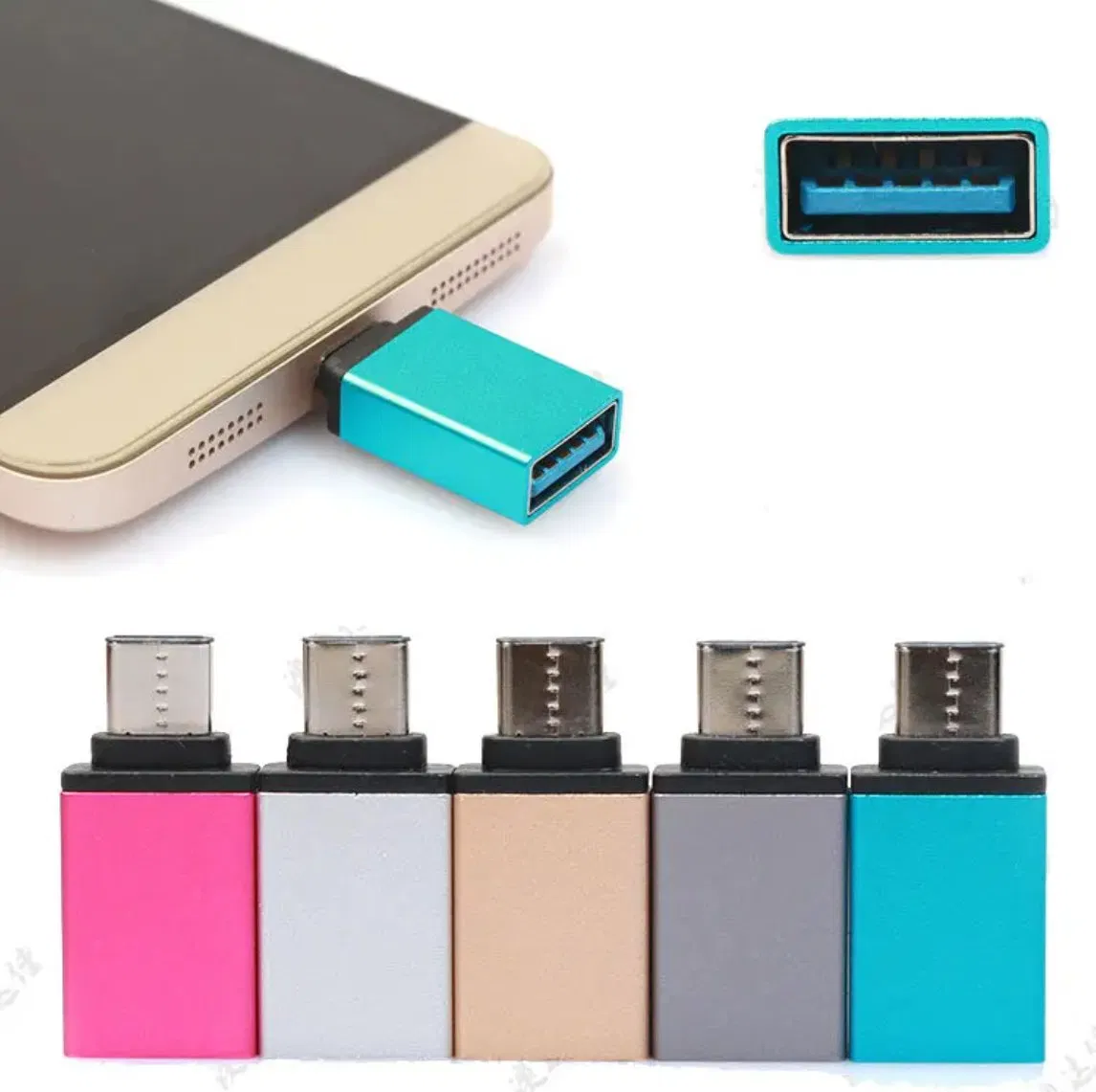 Type C OTG Android to USB Converter for Earphone Female Phone Adapter