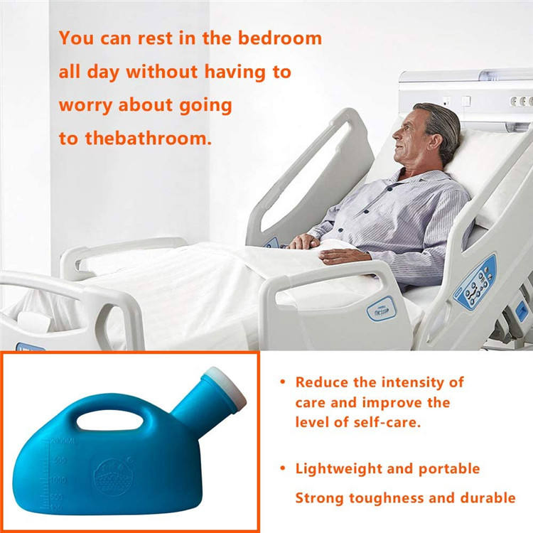 2000ml Outdoor Urinal Emergency Travel Portable Urine Container Bottle Male Urinal for Men